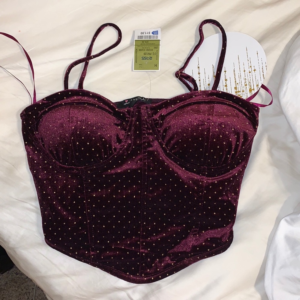 Velvet top